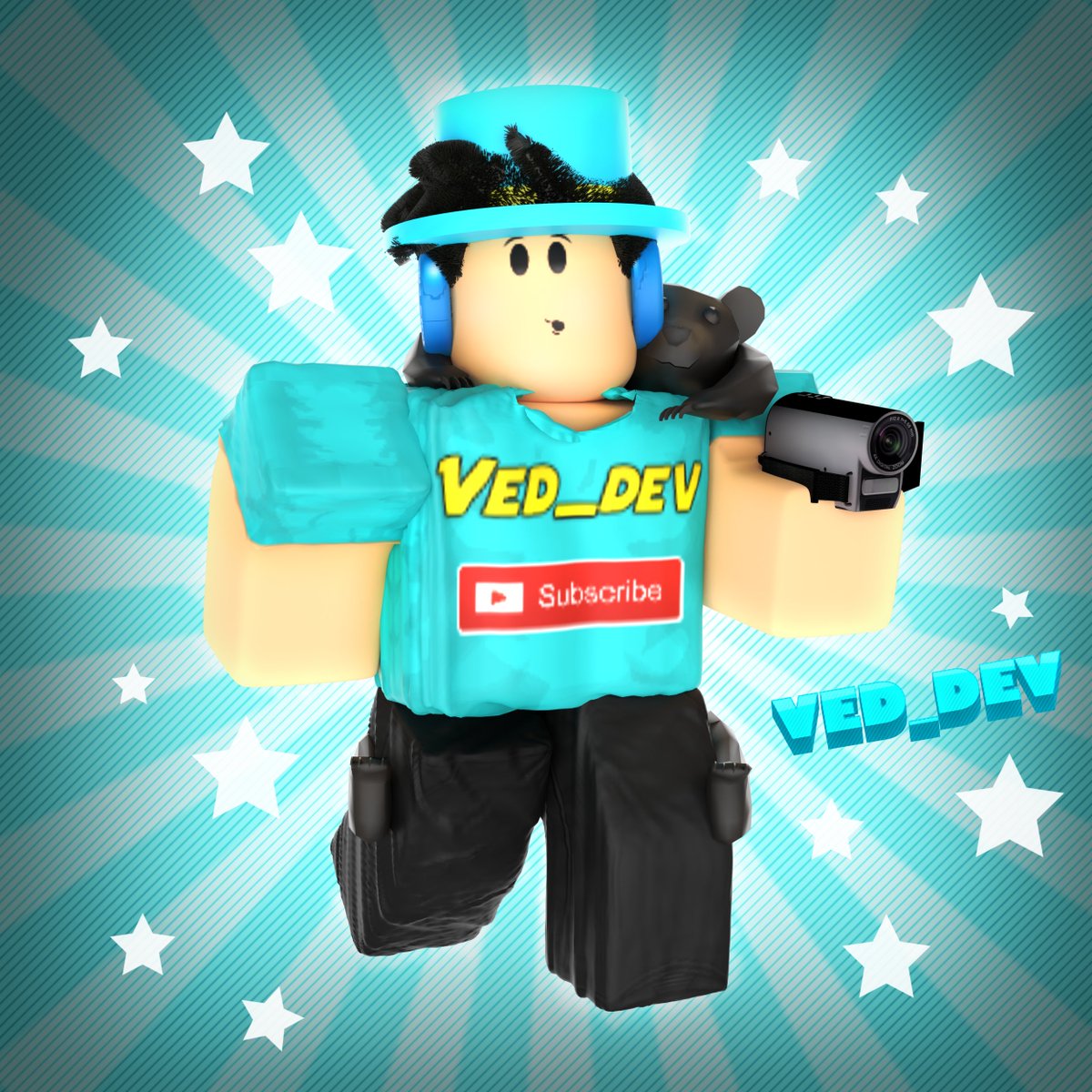Blondy On Twitter So A Made A Fan Gfx For At Veddev - veddev use code veddev on twitter roblox in 2020