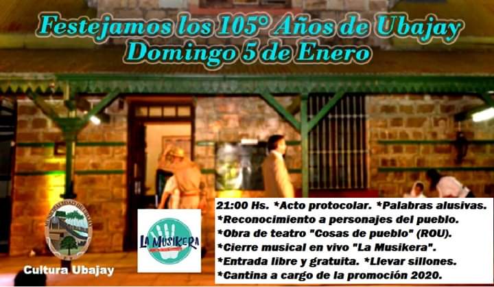 FmSapukay's tweet image. ℹ #Ubajay #Festejos | la ciudad del Yatay cumple 105 años !

m.facebook.com/story.php?stor…