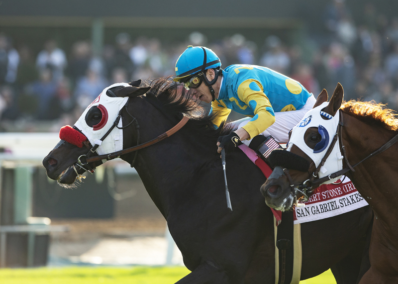Horse Racing Nation (@hr_nation) on Twitter photo Desert Stone, last in his prior start back in May, returned from the layoff with a victory for the Baltas barn in <a href="/santaanitapark/">Santa Anita Park</a>'s San Gabriel.
See it ➡️ bit.ly/36ppnSJ Desert Stone, last in his prior start back in May, returned from the layoff with a victory for the Baltas barn in <a href="/santaanitapark/">Santa Anita Park</a>'s San Gabriel.
See it ➡️ bit.ly/36ppnSJ
