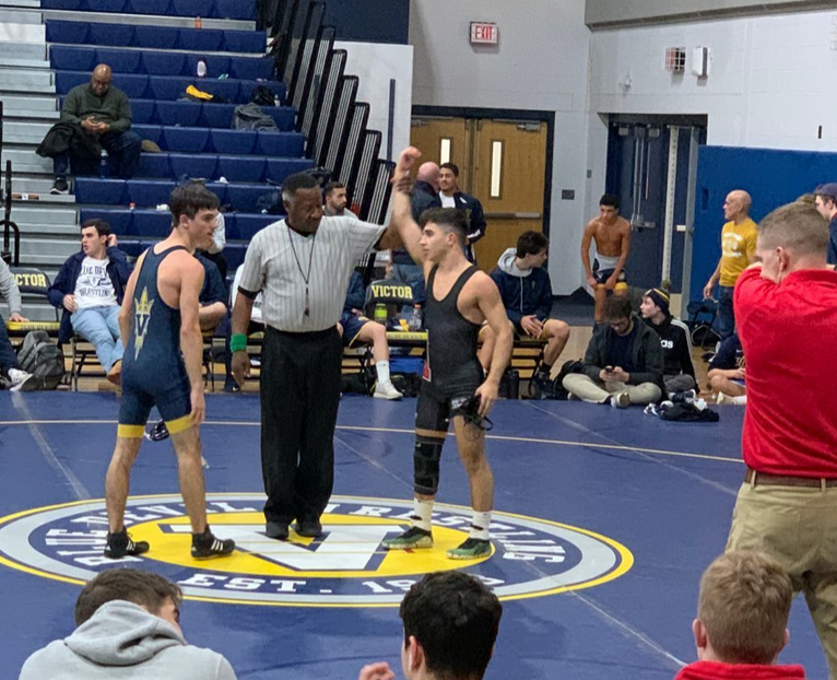 Nice to see <a href="/gregdiako21/">Greg Diakomihalis</a> back on the mat today! He's been out since March but he's back &amp; on a quest for his 5th NYS title.
