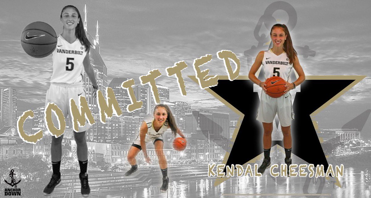 KendalCheesman's tweet photo. Extremely excited to announce my verbal commitment to further my academic and athletic career at Vanderbilt University. Thank you to my coaches and all those around me who have helped me get to this point. See you in the West End!⚓️⬇️ https://t.co/NPSVJKkET1