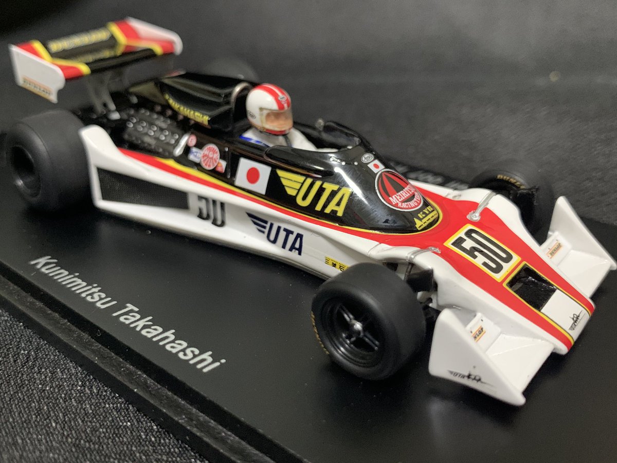 ☆セール 【直筆サイン入り】ティレル007 日本GP 1977 ー 高橋国光