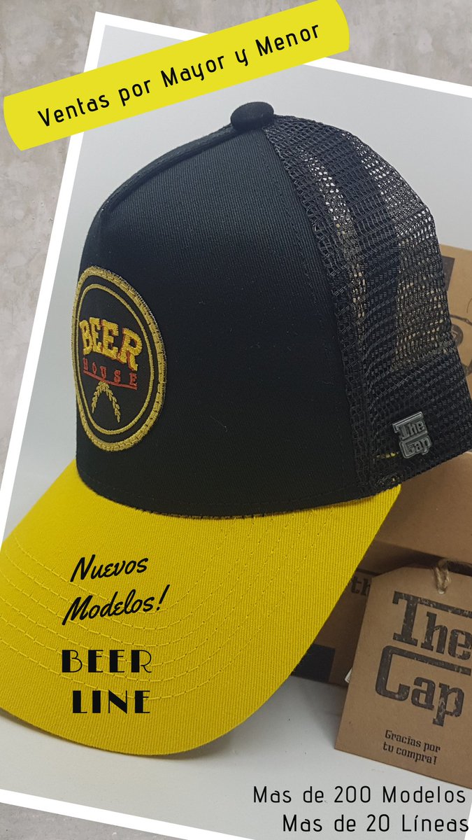 Quiero comentarles que mi esposa tiene un microemprendimiento diseñando #GorrasdeAutor (Truckers, Pilusos, Funyi) . Le pone entusiasmo, pilas y creatividad, están increíbles y más de 200 modelos.

Para seguirla en Instagram
instagram.com/thecapargentin…

Me ayudan con un RT?