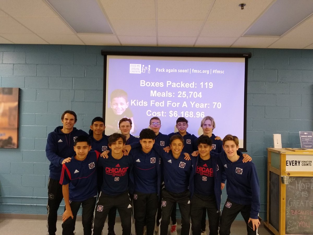 cffcPASS's tweet photo. Fantastic way to kick off the Winter season by giving back at the @fmsc_org Libertyville location.  Always be grateful for the opportunities we've been afforded. SERVE the community. #cf97 #passiton https://t.co/RW9S1G98Nq