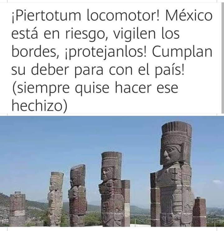 NoAmesBro's tweet photo. Por si las dudas ⚡🧙‍♂️ 
#HarryPotter  #WWIII #WorldWarThree #ww3memes #3eraGuerraMundial #findesemana https://t.co/jnbQB1PUQf