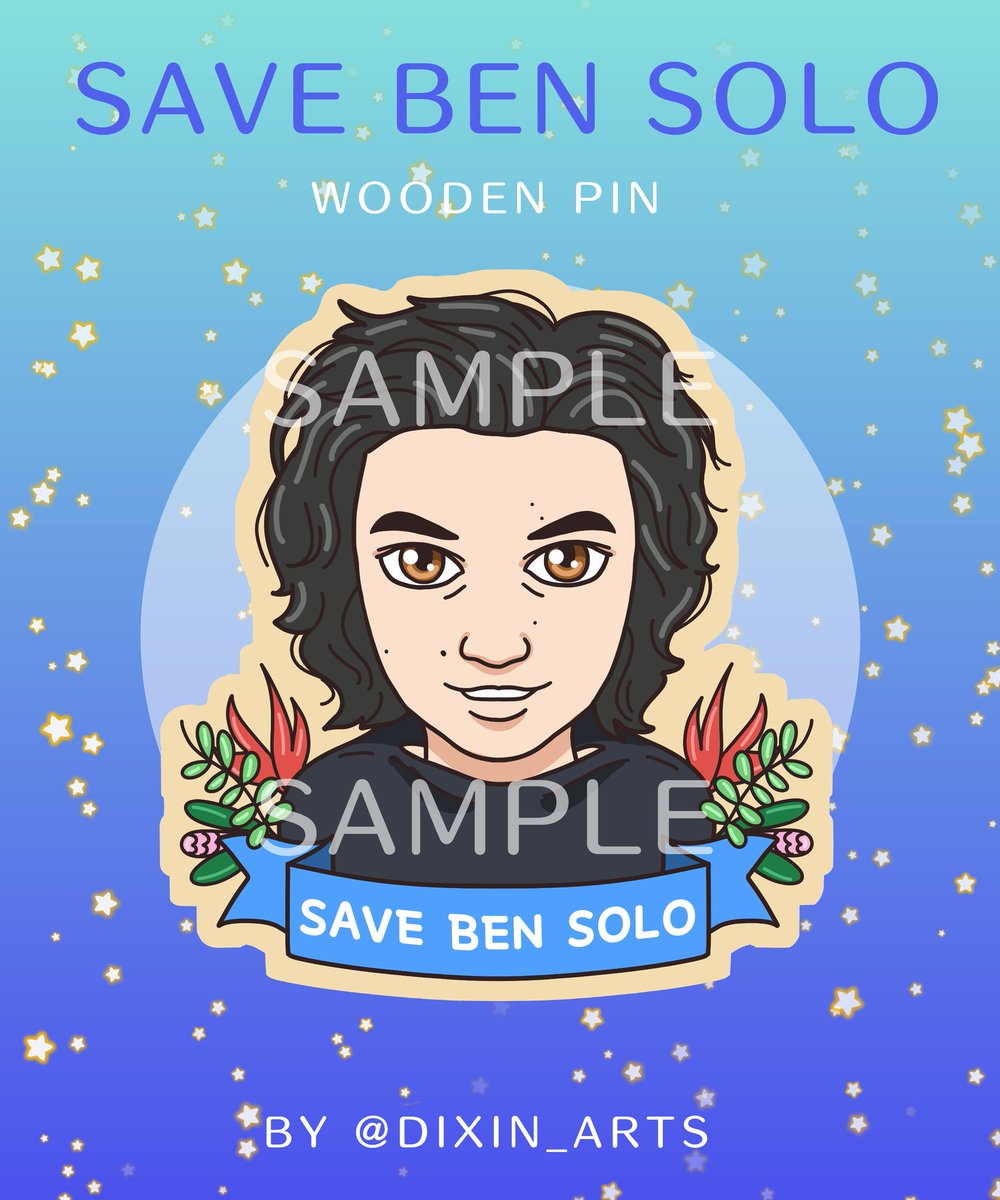 bydixievasquez's tweet photo. I fall in love with my design.
#starwars #TheRiseOfSykwalker #KyloRen #bensolo #woodpin #enamelpin #woodpins #artistalley #illustration #ArtistOnTwitter #reylo #reylomerch https://t.co/th54f3g3FV