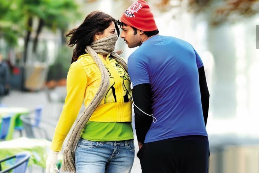 GlanEeshafan's tweet photo. #prabhas And #KajalAggarwal  😍😍😘😘 https://t.co/Vp7hrcoe75