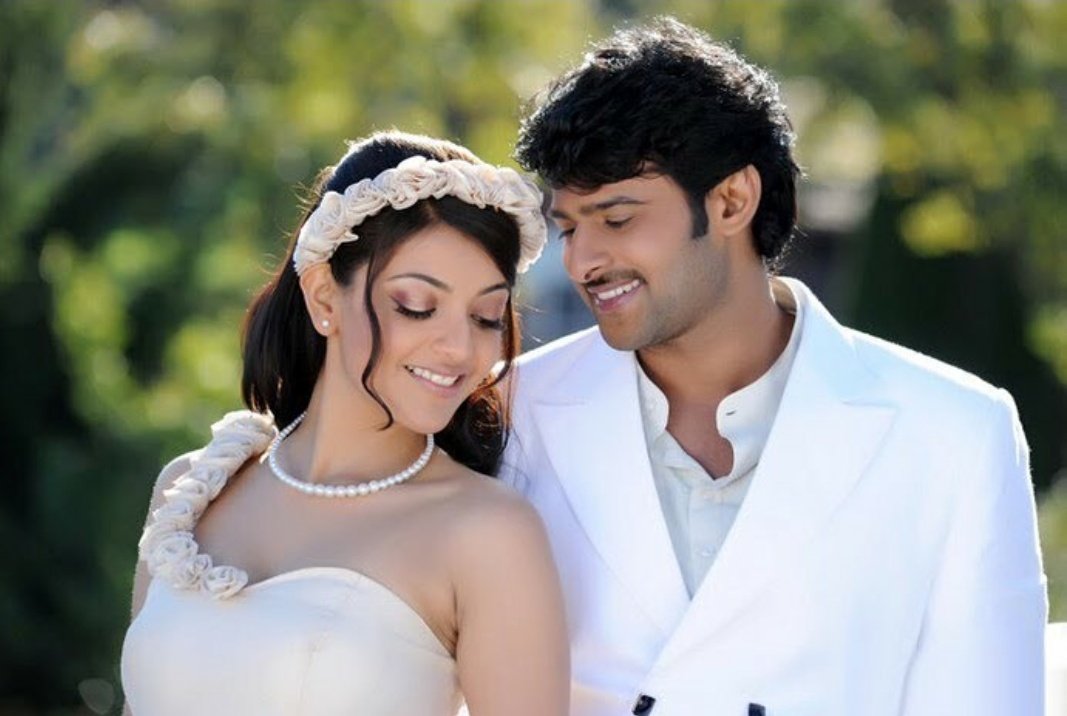 GlanEeshafan's tweet photo. #prabhas And #KajalAggarwal  😍😍😘😘 https://t.co/Vp7hrcoe75