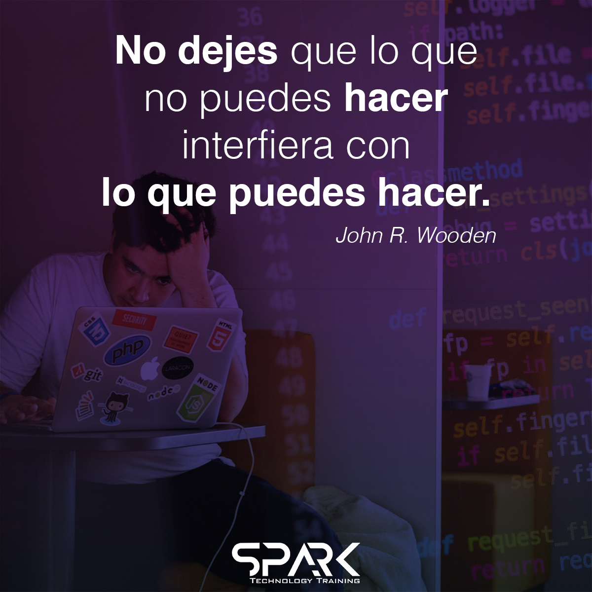 Sparkttlatam's tweet photo. Si no puedes programar, puedes APRENDER para poder programar, solo es cuestión de querer hacer.

Conoce más de nuestros cursos : 
https://t.co/zx0S880Cku

#quotes #programming #startup #aprenderaprogramar #latinoamerica #tecnologia #bolivia #colombia #peru #ecuador #venezuela https://t.co/Y5hCCvzanQ