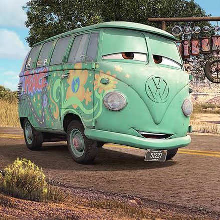 anarchistfav's tweet photo. Volkswagen Kombi hippie Filmore from Cars is an anarchist https://t.co/NvQ8rBKSGM