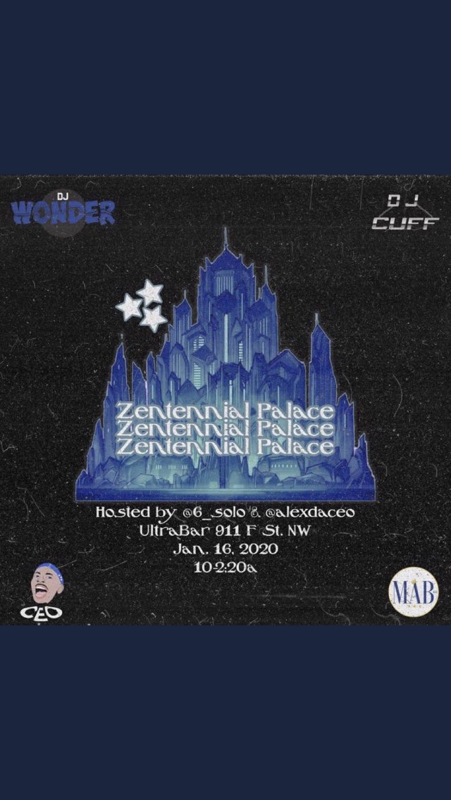 cuffieSZN's tweet photo. #RidewiththeMAB🤘🏽 at Zentennial Palace for a can’t miss Finer Affair in Washington, D.C. 🕊. Link in @gomabent bio 💙 https://t.co/arXx44UQ4O