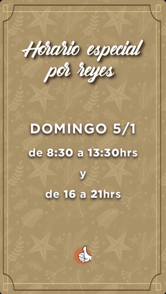 Minimarket3Herm's tweet photo. Récorda que mañana estamos en horario especial para los reyes! https://t.co/ACGaSo2zRW