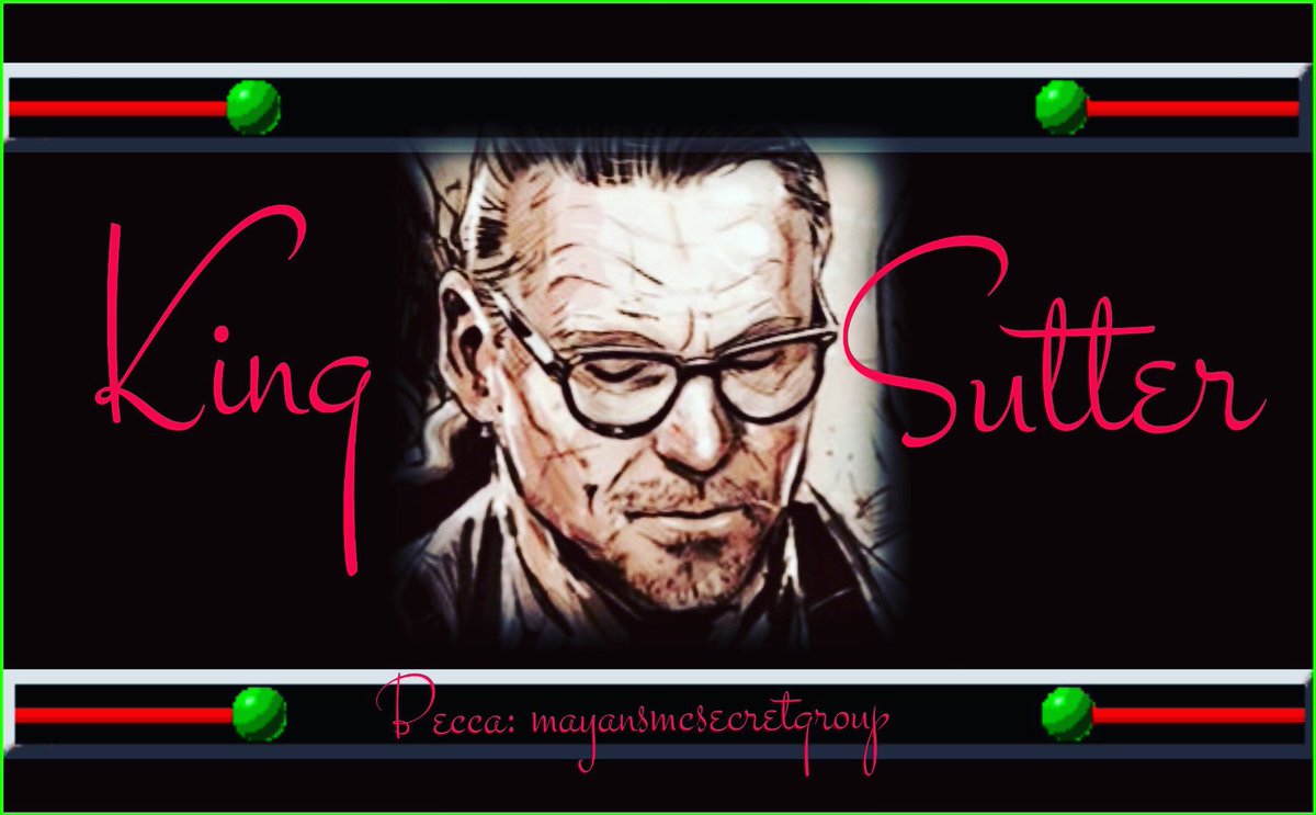 becca75741983's tweet photo. In Sutter we trust #fanart #kingsutter #standwithsutter #supportsutter #evilgenius #storyteller @lorazean @KimWhiteStark1 @themayans_mc @MayansFX @mayansmcbrasil https://t.co/ewRJhfr6Lj