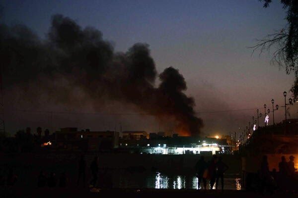 thevinaysingh's tweet photo. Intense #USAF air activity reported over Tikrit, Baiji and Balad in Salah al-Din, #Iraq
#Iranattack
#IranWar 
#WorldWarThree https://t.co/20oWSZTAmE