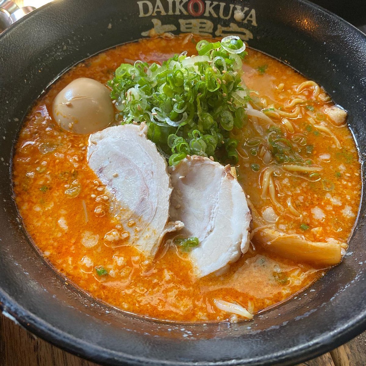 DaikokuyaRamen's tweet photo. Daikokuya spicy miso ramen yum yum. #daikokuya #ramen #daikokuyaramen #gyoza #littletokyo #japantown #losangeles #la #dtla #asianfood #japaneserestaurant #japanesefood #restaurant #lafoodie #foodie #foodspotting #foodpics #instafoodie #tonkotsu #tonkotsuramen #misoramen #montere https://t.co/k57lTBv83m