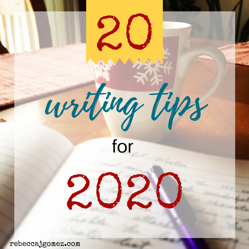 GomezWrites's tweet photo. What are your writing goals for the new year? Maybe this list of 20 writing tips for 2020 will help you achieve them! #writetip #writinggoals #2020writinggoals https://t.co/pG1CltWFRJ https://t.co/85Dw1rLbTz