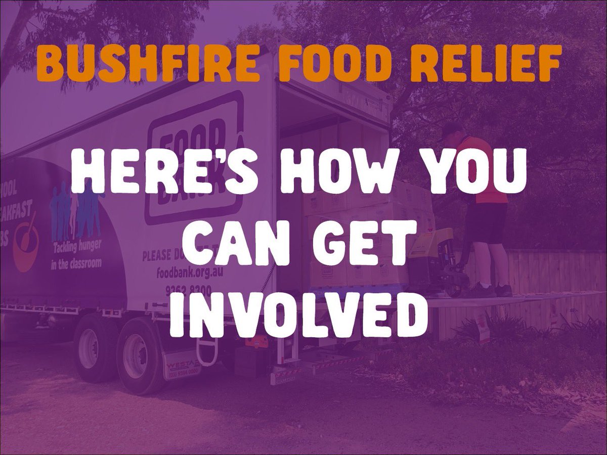 FoodbankAus's tweet image. A #bushfires update from our CEO, @briannacasey1, explaining where we’re up to with food donations, funds donations &amp;amp; volunteering. Keep up the amazing work, everyone! We’re so proud to be part of this very special bushfire relief effort 💜 fbwat.ch/1fYn5nS0VY3nUe…