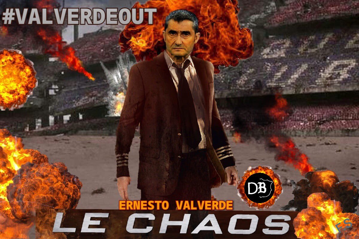 FcbSegador's tweet photo. #DailyValverdeOut
#ValverdeOut N°60 #LECHAOS https://t.co/C90rLykmQl