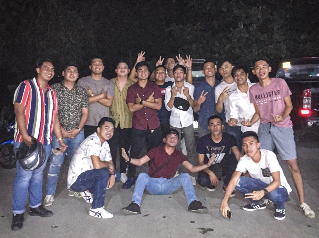 withoutdn's tweet image. boys night out! 🔥💨 #minireunion #incomplete #afterparty