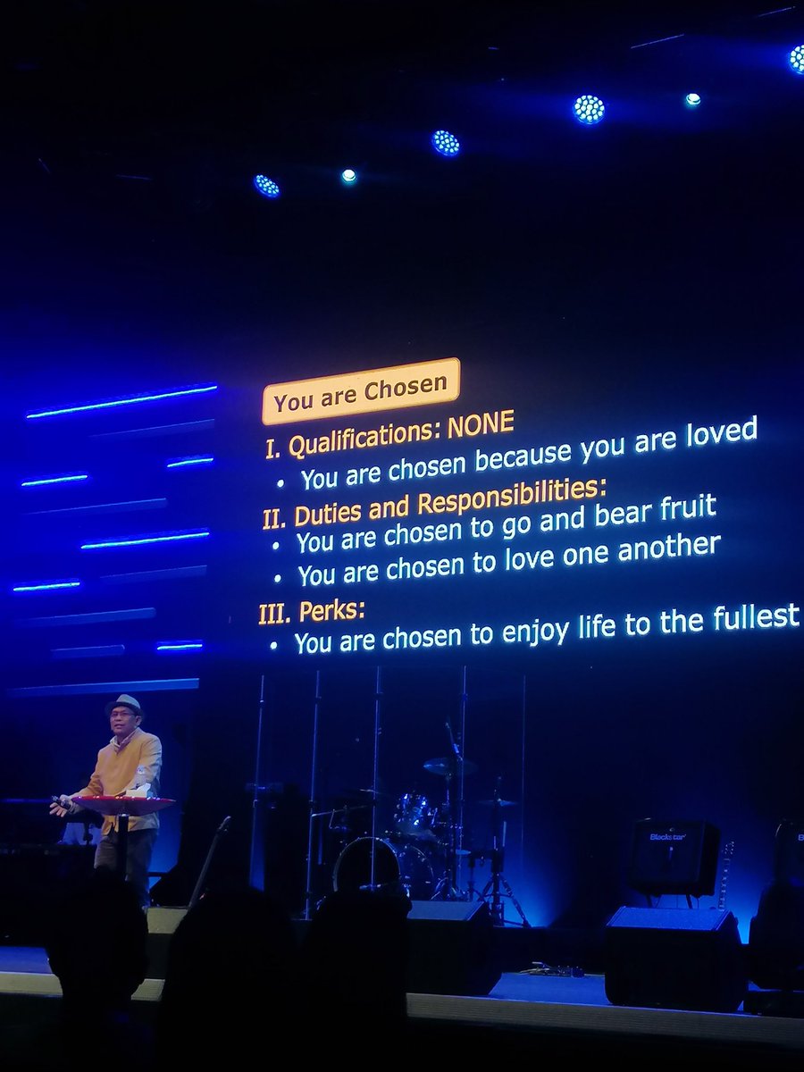 cogdasma's tweet photo. You are chosen!
#ChosenbyGod
#Come2theSanctuary
#COGDasmaSundayService https://t.co/f84bcew3jE