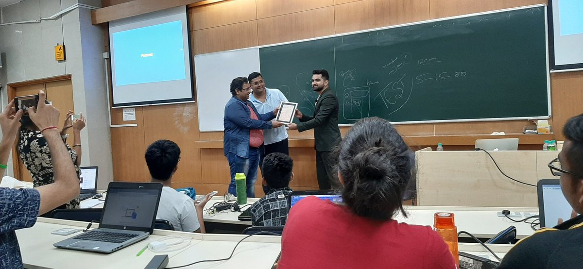 YashKorekar's tweet photo. Honoring sir for the wonderful workshop
@imayankbatra https://t.co/M8xrVg88UP