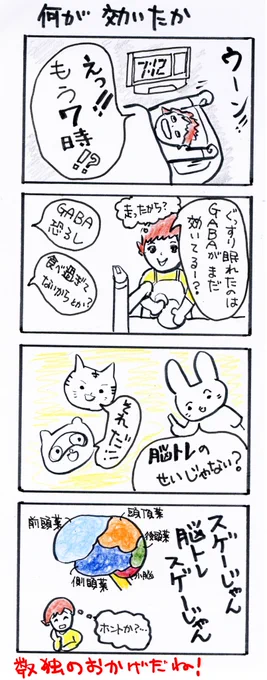 #四コマ漫画
#任天堂SWITCH 
#何が効いたか 