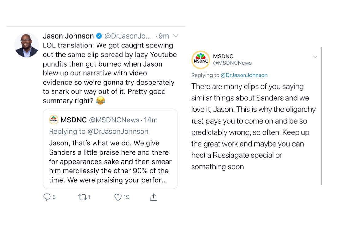 MSDNCNews's tweet photo. #BREAKING:

Highly respected political pundit argues with parody account, loses. https://t.co/ULMyKaxo0n
