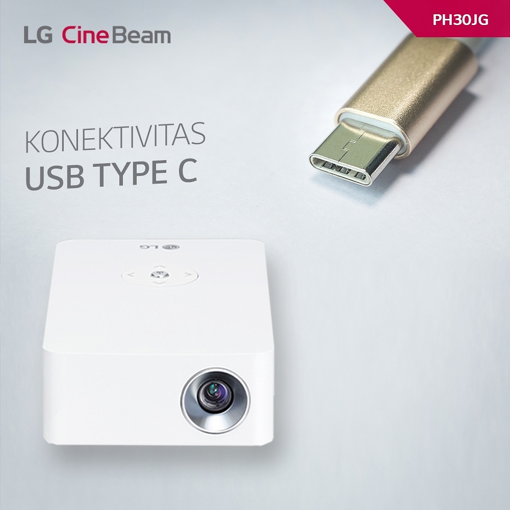 lgeindonesia's tweet photo. MUDAHNYA MENGGUNAKAN PROYEKTOR LG

LG Cinebeam Projector PH30JG kini dapat terkoneksi dengan USB Type-C dan Anda dapat sekaligus melakukan pengisian daya baterai dengan satu kabel.
https://t.co/gDRmL1mEqf
#LGCineBeamProjector #PH30JG #LGProjector #ProjectorMini #LGITIndonesia #LG https://t.co/FH3bNJ6K3G