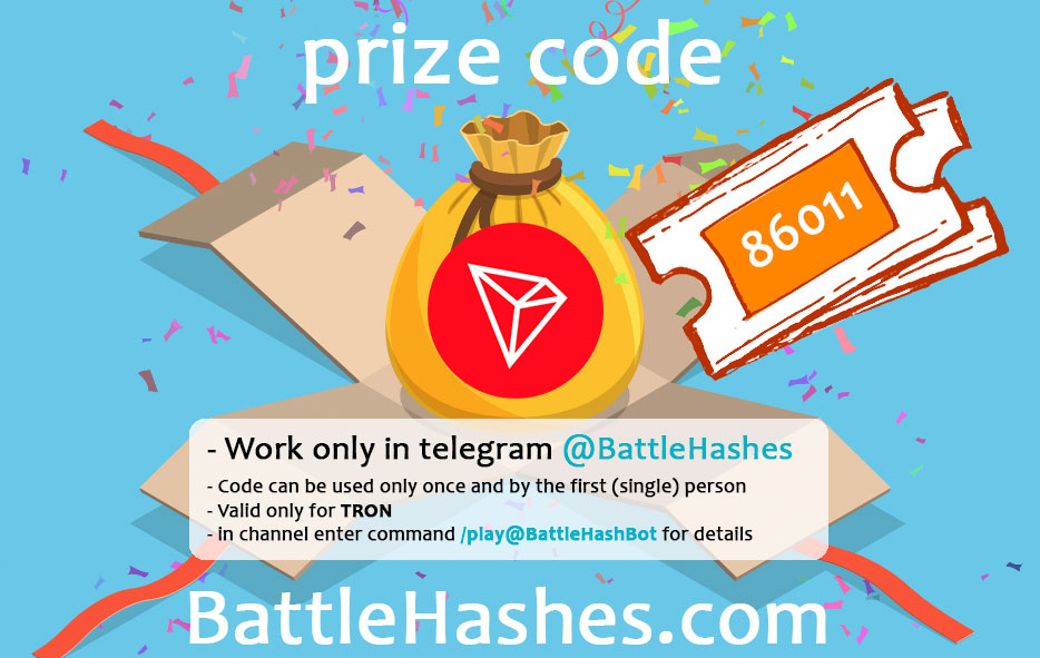 BattleHashes's tweet photo. Hurry up to send it to our bot in DM,

new code in this picture

https://t.co/0wfjFdYKhB

#battlehashes #games #gambling #cryptocurrency #win #giveaway #prize #competition #free #bountyhunter #passiveincome #TRON #TRX https://t.co/QE9ngHiPHF