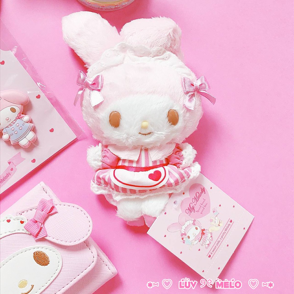 Kanaめろ 少しずつ復活 ﾟ Auf Twitter マイメロ サンリオ購入品 あこがれコスメロプロモーション マスコット カフェ ナース キャビンアテンダント クリップセット フェイスウォレット マスコットホルダー サンリオ サンリオレトロ