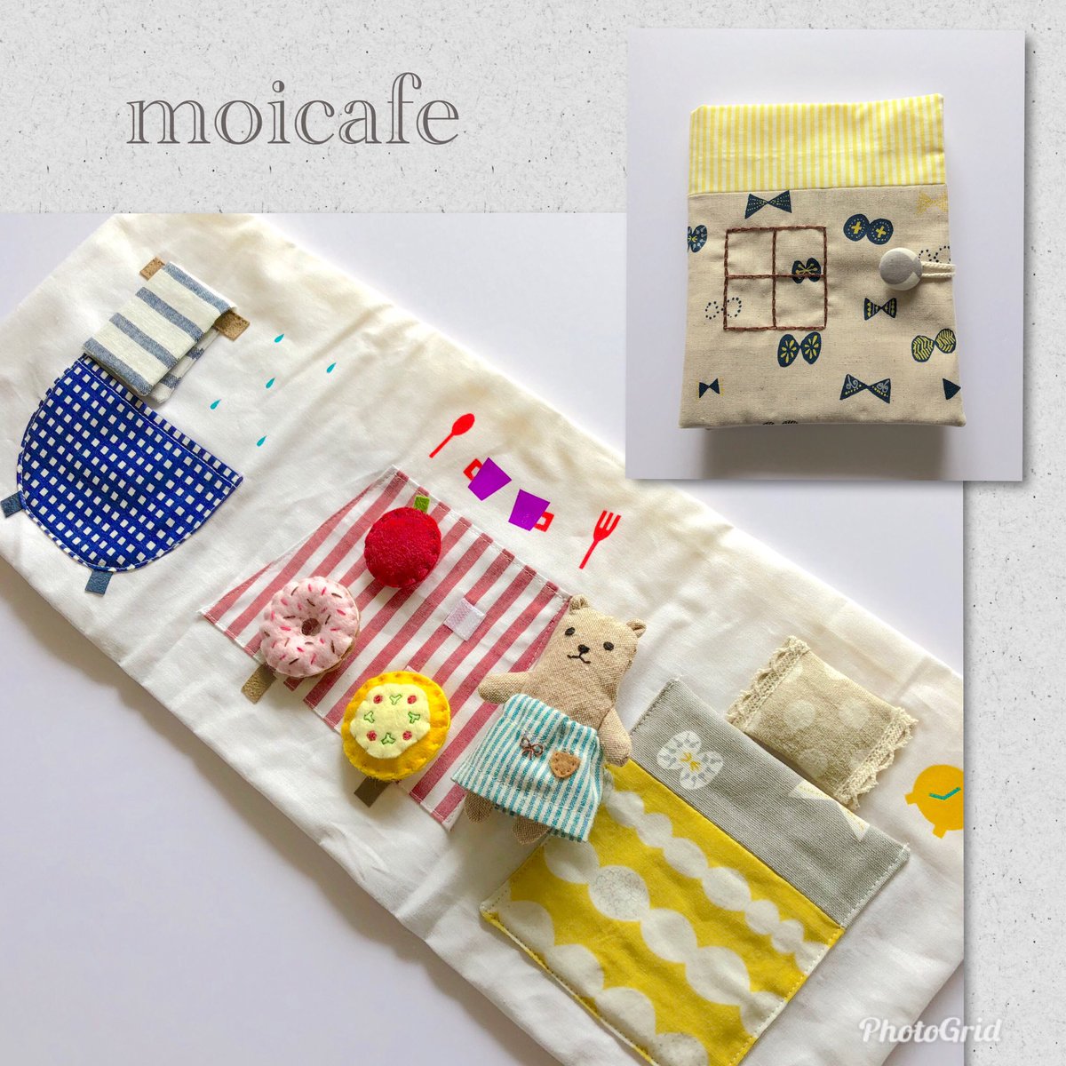 moicafe425's tweet photo. 2020年の仕事始め〜。

今年もゆっくりコツコツと製作をしようと思います。
今年も作品を通してたくさんの方と繋がりたいです❤︎

#ハンドメイド
#布絵本
#ベビーギフト 
#出産祝いギフト https://t.co/FQt4vIUKGc