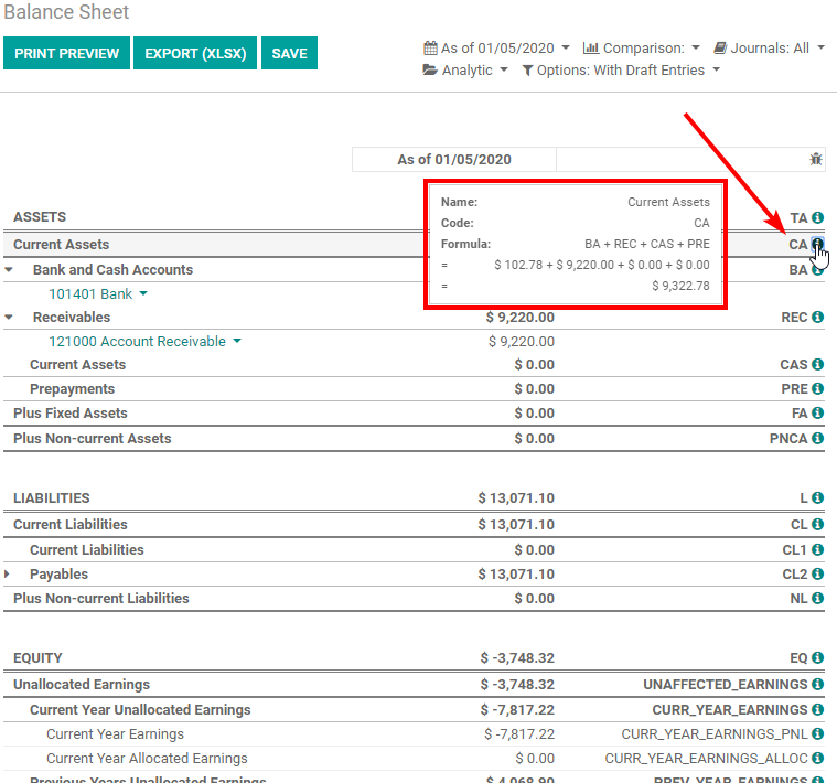 fheodoo's tweet photo. #Odoo R&amp;D peek: New info popup on financial reports to help understand how numbers are calculated and troubleshoot custom reports. I know a lot of consultants and financial directors who will love this.
https://t.co/9UTOZONxEi
https://t.co/cFDbwQWHt6
#odoord https://t.co/huaqnKsH0S