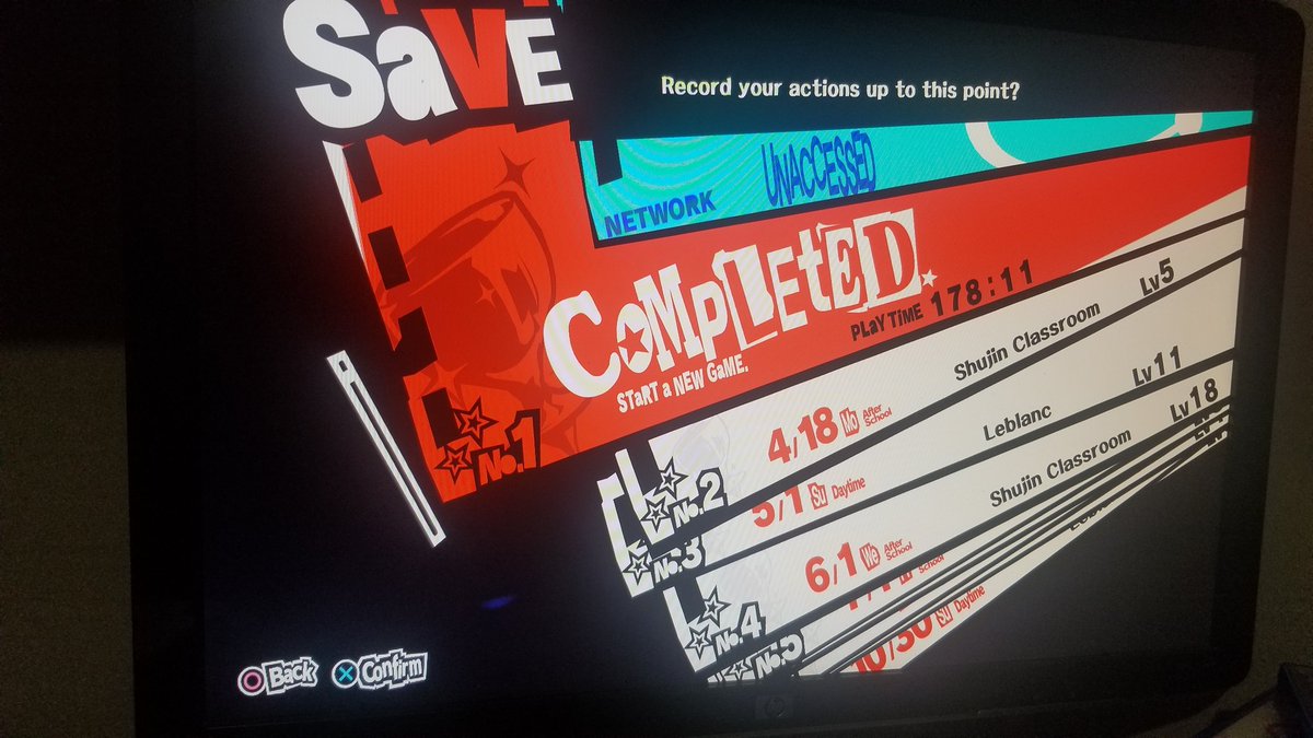 I 100% Persona 5! This game is so much fun and I would highly recomend it to anyone who has the time to play it. It's not perfect, but I love it all the same.I'll shut up about Persona now. (For, like, a month)