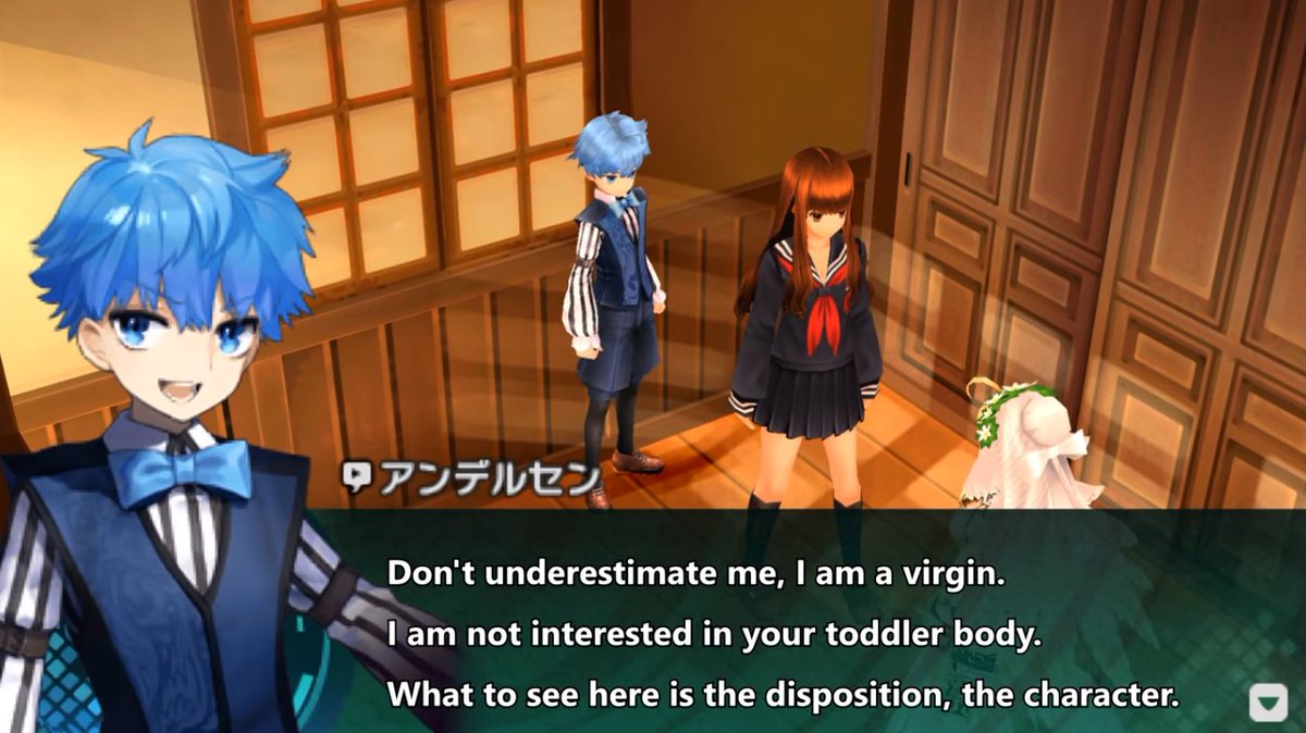 ops followup vid is this scene for the other servants and this is sending me