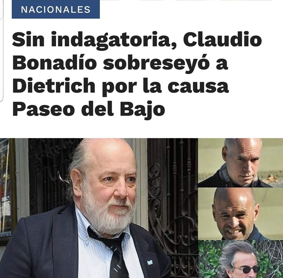 sanlil4's tweet image. Con la justicia q imparte  Bonadio,deberíamos exigir el sobreseimiento d #AmadoBoudou #LuisDElia #JulioDeVido #Baratta #MilagroSala y cuánto preso político tenga la justicia macrista. La vara es para los amigos y socios (#LaMafiaM)  #VolvimosMejores  #LibertadALosPresosPiliticos