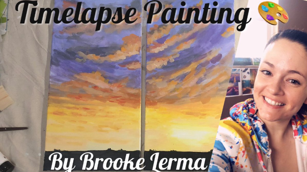 BrookePaints's tweet photo. New #timelapsepainting up! Check it out, show some love! #iowaartist #painting 
https://t.co/8U4p5rTPFz https://t.co/hyqSIbzwxM