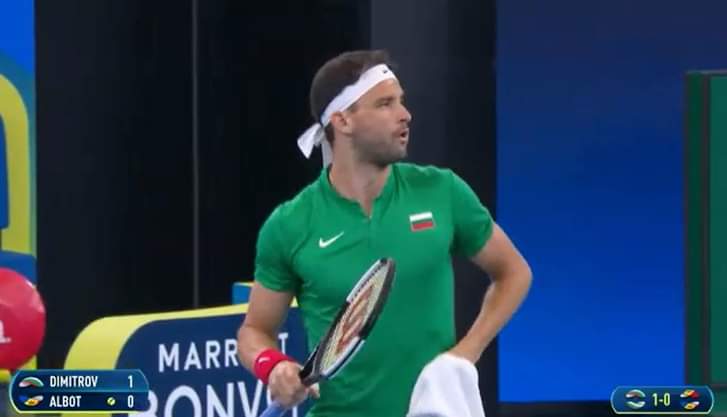 tennis_analyses's tweet photo. #atpcup2020 #bulgaria 🇧🇬 Vs #moldova 🇲🇩 #2nd #singles #match
#grigordimitrov 🇧🇬 easily downs #radualbot 🇲🇩 -6:2; 6:3
Congratulations, #team #Bulgaria! 🇧🇬🇧🇬🇧🇬
#bulgaria 🇧🇬 Vs #moldova 🇲🇩 -2:0
The #doubles #match #score won't matter. #bulgaria already 🇧🇬 beats #moldova 🇲🇩 https://t.co/BZH5wWEE4b