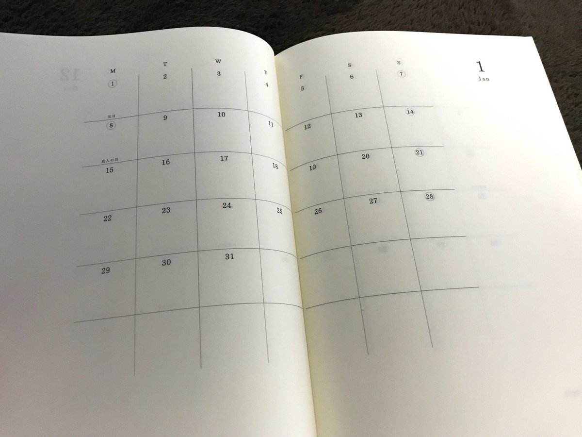 手帳は毎年色々変えるんだけど、今年は久々ほぼ日手帳。スケジュールは基本アナログで書き込み。去年は黒ベースの手帳に白ペンで。一昨年は最近流行ってる手帳、余白が便利な手帳。 