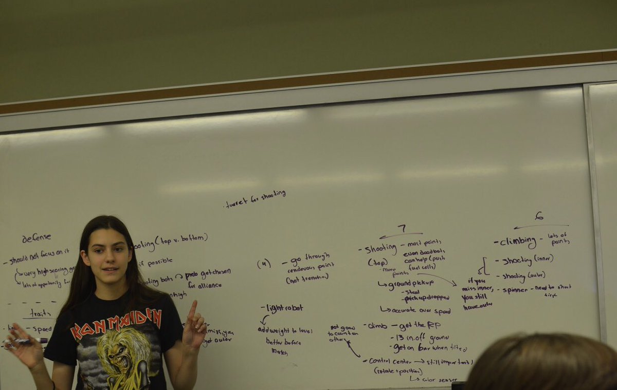 Kickoff was a success! We’re excited to see what build season has in store for us in the next couple weeks! :)