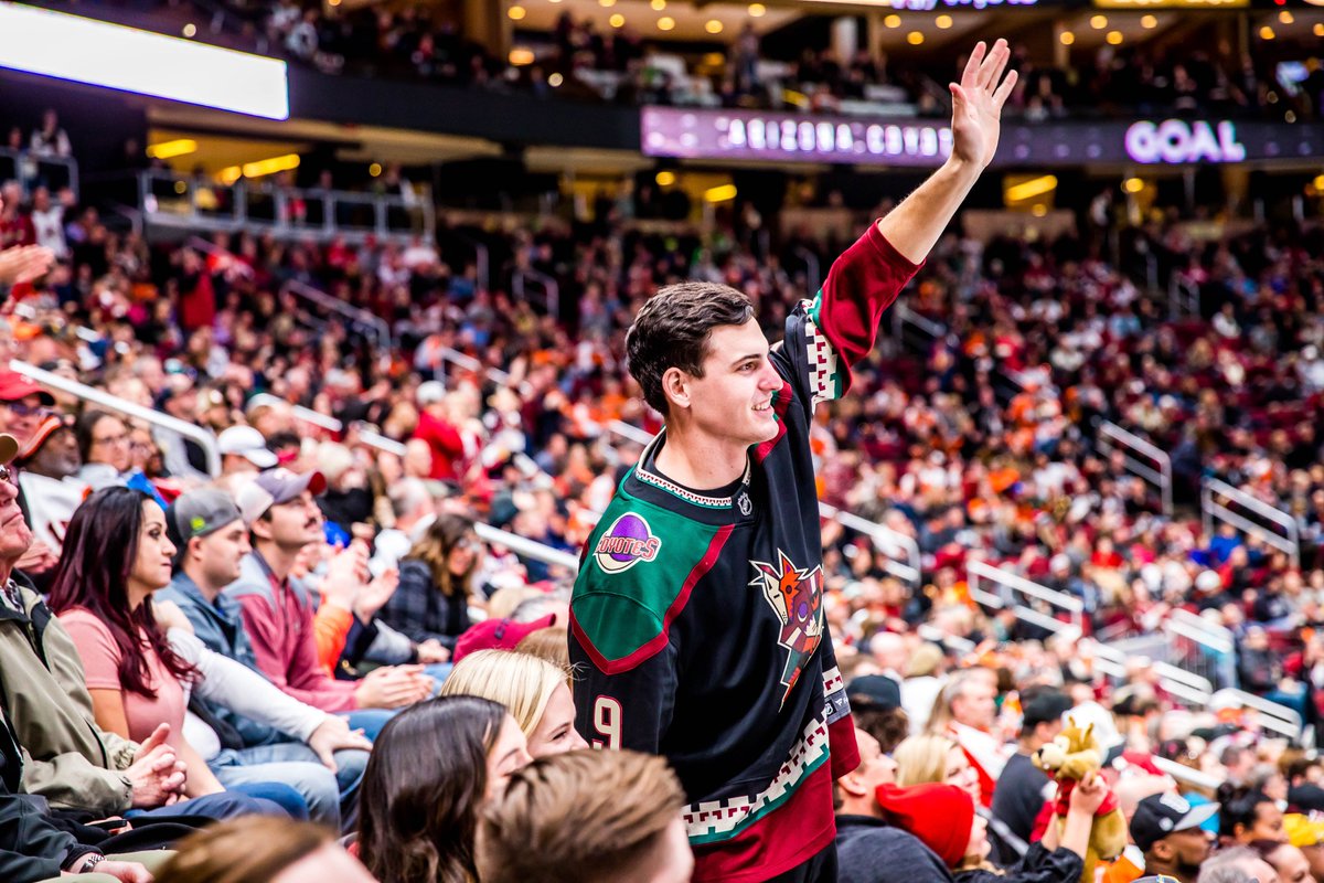 ArizonaCoyotes's tweet photo. Another game.
Another sellout.

You guys are the best. #OurPack https://t.co/RKLq8xmGQP