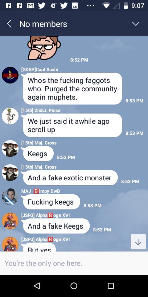 MilsimNews's tweet photo. Breaking: We have been Informed that Line CC and a JTO chat have been purged. 1/2 https://t.co/F4dMur2NOV