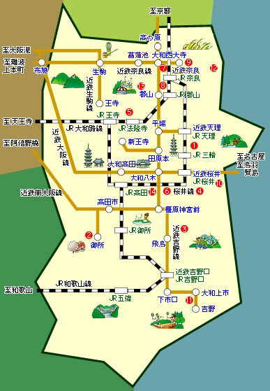 詐欺で訴えても勝てる 奈良県の公式hpに載っている県内の鉄道図 県民的には大嘘にも程があるらしい Togetter