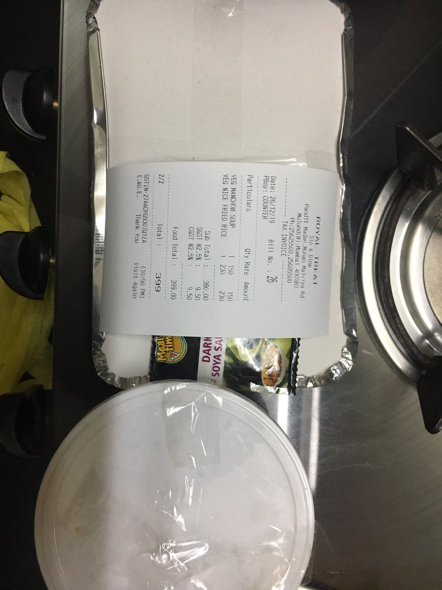 urja_t's tweet photo. @swiggy_in I am being charged cancellation charges for an order I recieved and ate. Your customer service can’t seem to reverse that. Order #60455172643 https://t.co/3FWtp3Fhmc