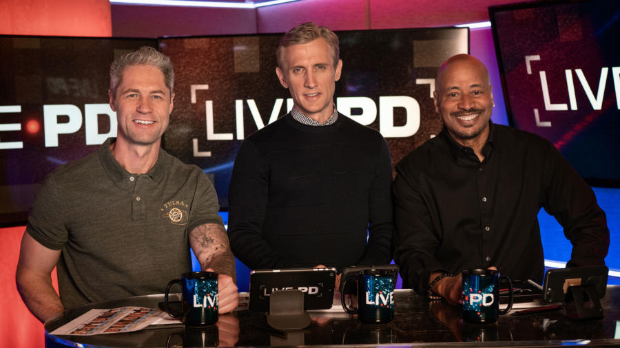 BackTheLEOs's tweet photo. I would LOVE to see an #AskDan, #AskTom, &amp; #AskSticks segment on an upcoming #LivePD!! 
My ? - What has been the most surprising thing you've learned from hosting #LivePD? @danabrams @TomMorrisJr1 @Sean_C_Larkin
#LivePDNation #LivePDFans @LivePDNation @OfficialLivePD https://t.co/X5u7WSxObV