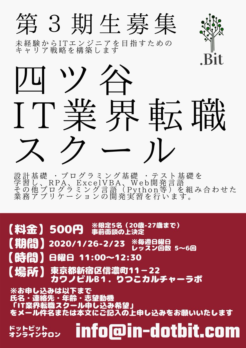 ドットビット株式会社 広報 Dotbit1 Twitter ドットビット株式会社 広報 Dotbit1 Twitter