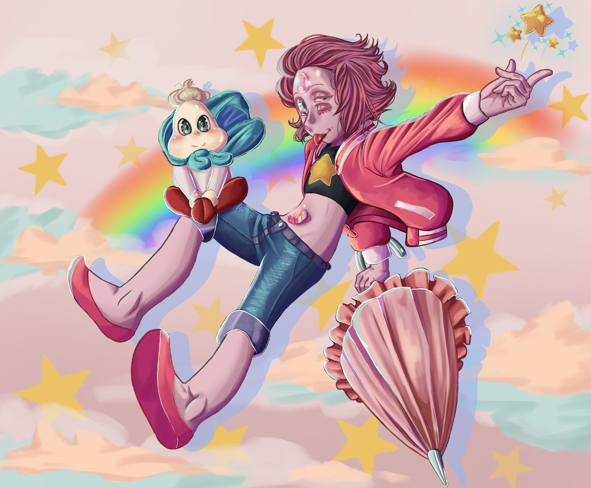 ClownofG's tweet photo. Procrastination at my finest.
#clouds #onion #rainbow2 #stars #su #suf #umbrella #pearlstevenuniverse #stevenuniverse #rainbowquartz #stevenstevenuniverse #stevenuniversefusion #onionstevenuniverse #stevenuniversefuture #rainbowquartz2 #rainbowquartz2point0 #rainbow2point0 https://t.co/Q7uHrktFHg