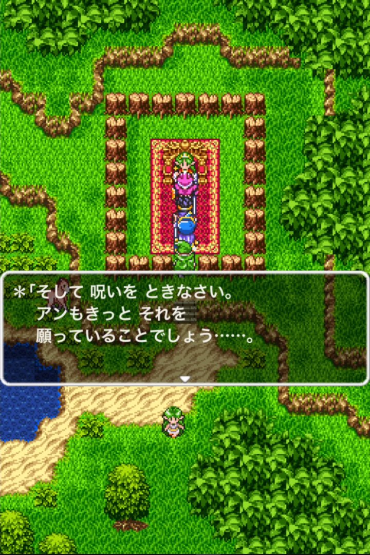 はっち さるさ Dq3プレイ日記 22 報告のためエルフのかくれ里へ訪問 女王様には悲しい結末の報告となってしまったけど 村にかけられた呪いを解く めざめのこな をゲット 少し足取りが重いけど村の呪いを解きに行ってきます Dq3 ドラクエ3 Ipad