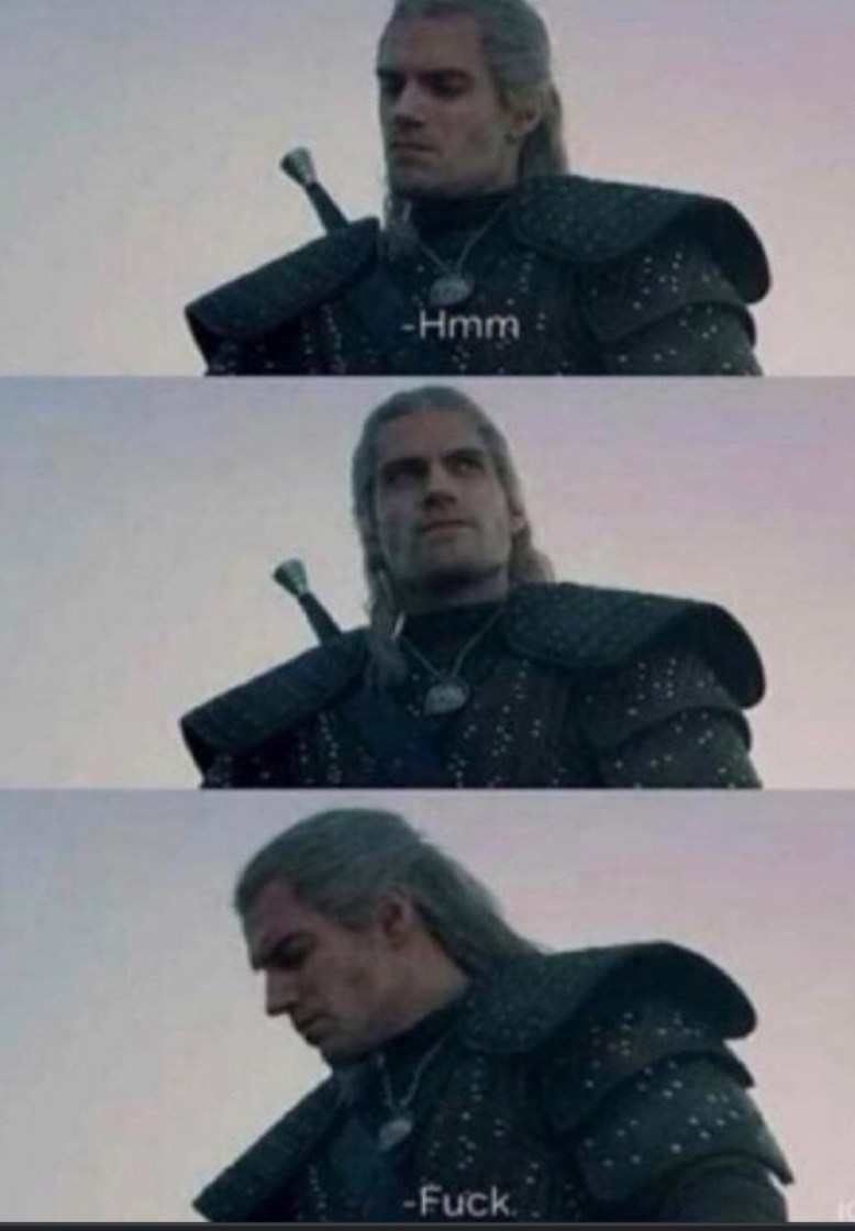 MorrissetteCo's tweet photo. When you binge #TheWitcher in one sitting and have to wait a year for season 2 https://t.co/gxta2wBVyL