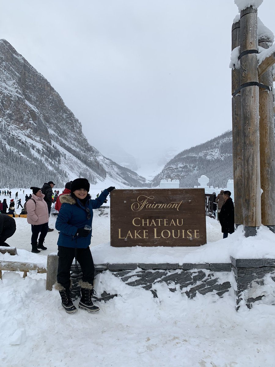 DSanchezG's tweet photo. “Always take the scenic route...”Another amazing trip to Canada!! Ready to take on 2020! Thanks to @FairmontCLL for their impeccable service and hospitality!! #lakelouise #fairmontlakelouise  #youaremygreatestadventure #winterwonderland🥶❄️❄️❄️ https://t.co/yPRJxwtsES
