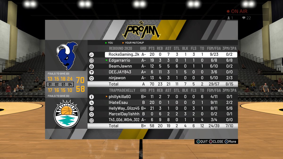 edgarrarrio's tweet image. Its a TEAM game #NBA2k20 #2kproam #2kcomp @BoxEsports2k #PS4share